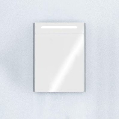 Зеркало-шкаф Aquaton Сильва 50 с подсветкой светлое дерево 1A215502SIW6L - 2