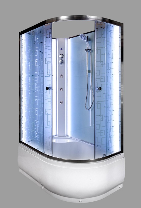 Душевая кабина Deto ЕМ4511L N LED с гм. EM4511LNLED+GM - 0