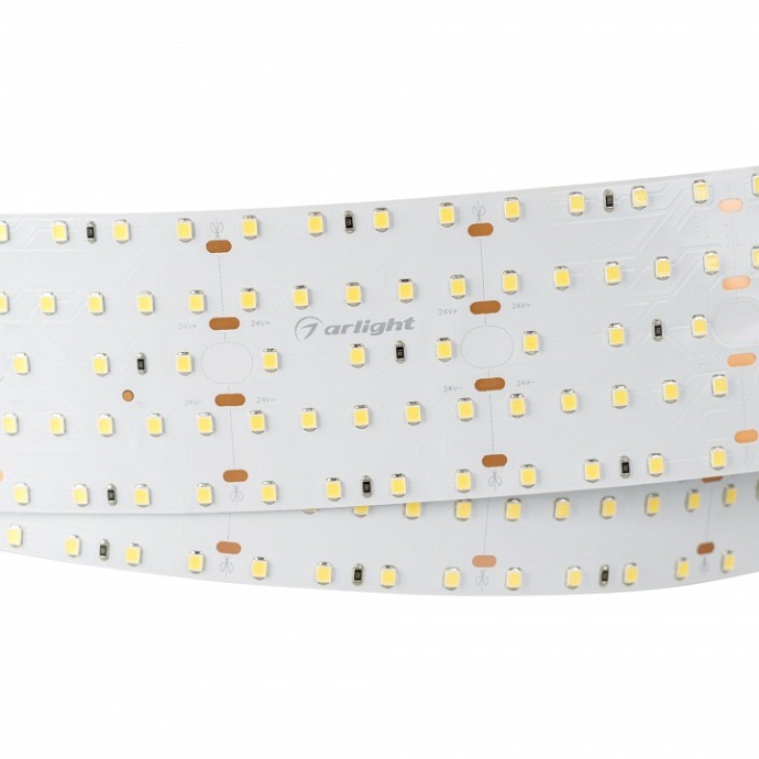 Светодиодная лента Arlight 30W/m 420LED/m 2835SMD теплый белый 2,5M 021208(2) - 1
