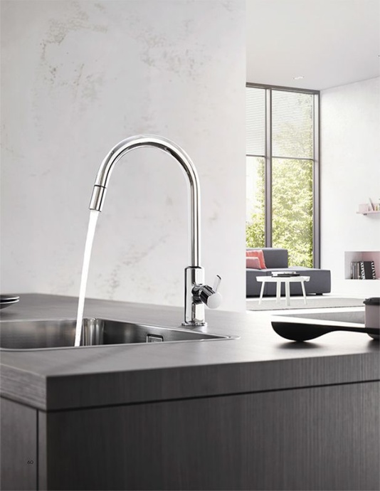 Смеситель для кухонной мойки Kludi Bingo star хром  468510578 - 3