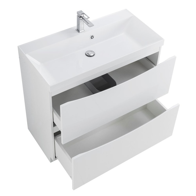 Комплект мебели BelBagno Marino 80 белый - 10