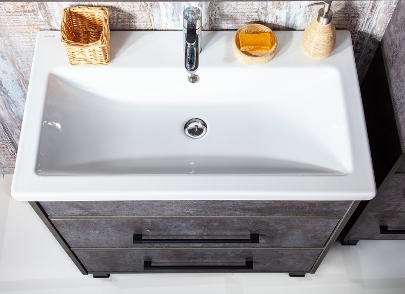 Тумба для комплекта Бриклаер Чили 70 цемент 4627125415227 - 3