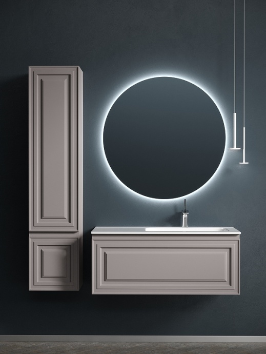 Тумба под раковину Sancos Very 100 правая темно-бежевая VR100RSM - 2