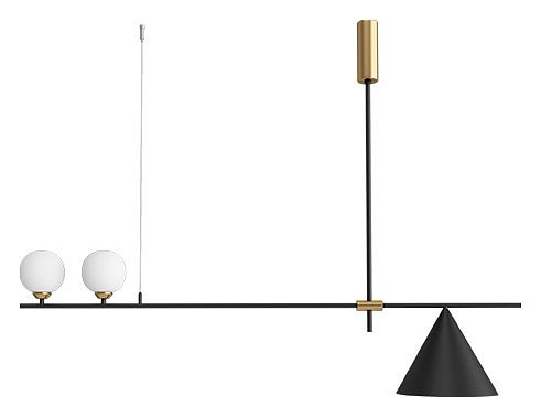 Подвесная люстра Kink Light Пулл 07620-2+1,19 - 0