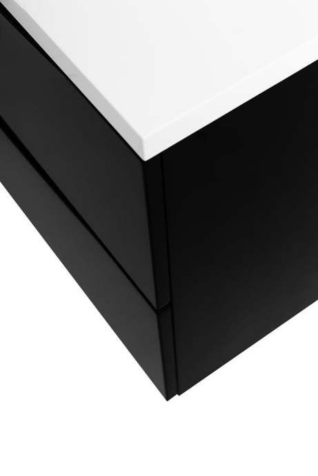 Тумба с раковиной BelBagno Marino 110 черный - 6