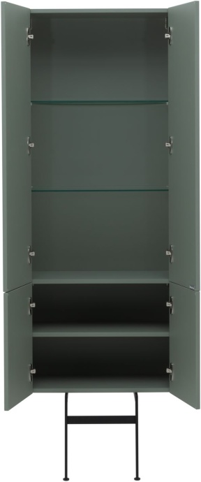 Шкаф пенал Allen Brau Reality 60 подвесной серо - зеленый матовый 1.32003.CGM - 2