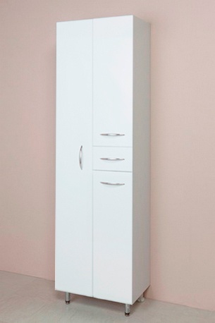 Шкаф-пенал Onika Модерн 52 L с бельевой козиной, белый  405206 - 1