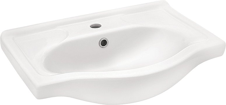 Тумба с раковиной Style Line Жасмин 60 белая - 8