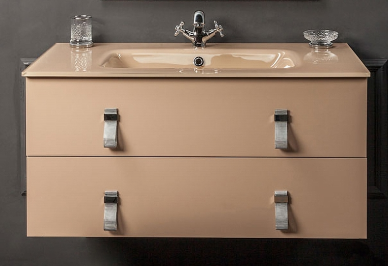 Раковина - столешница Armadi Art NeoArt 140 бежевый 852-140-CP - 2