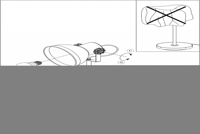 Настольная лампа декоративная Eglo ПРОМО Barnstaple 49718 - 1