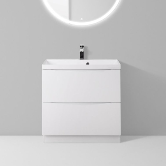 Тумба под раковину BelBagno Marino 60 белый MARINO-600-2C-PIA-BL-P - 0