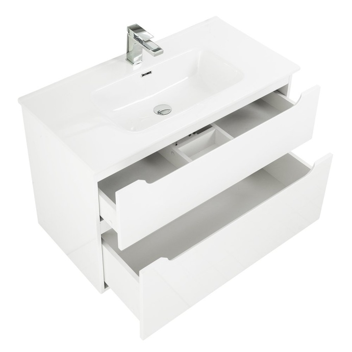 Тумба под раковину BelBagno Etna 80 белый ETNA-H60-800-2C-SO-BL-P - 3