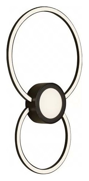 Накладной светильник iLedex Galaxy X046324 24W 3000K BK - 0