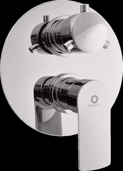 Смеситель для ванны с душем Rav Slezak Vltava хром VT486K - 0