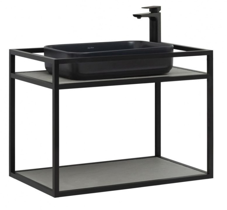 1.33001.BB LIBERTY Консоль 75 подвесная, черный браш (274332) - 0