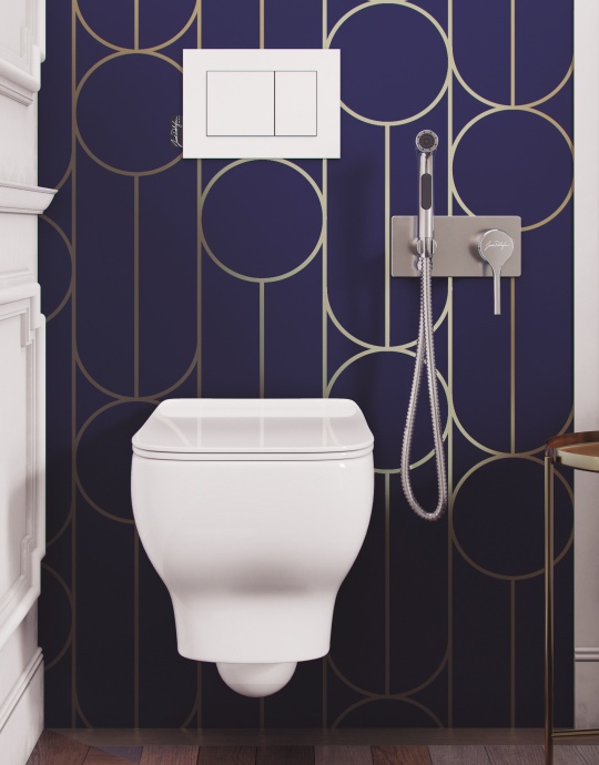 Гигиенический душ Jacob Delafon Elate со смесителем E25838-CP - 2