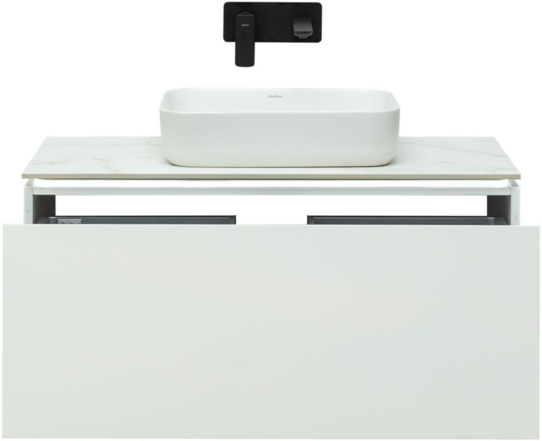 Тумба под раковину Allen Brau Infinity 100 белый матовый 1.21004.WM - 4