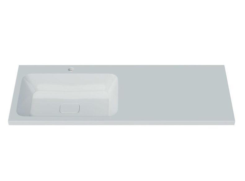 Раковина Stella Polar Kamilla 130 L на стиральную машину белый 4627173210591 - 0