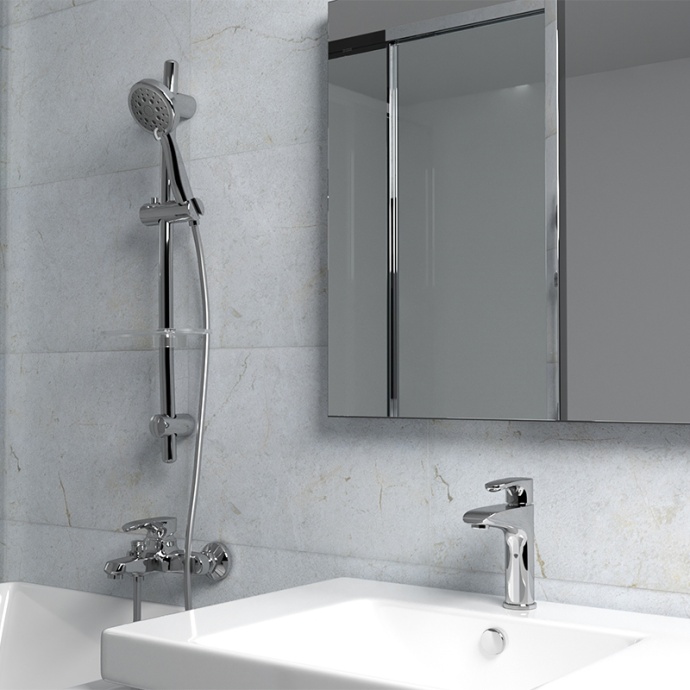 Душевой гарнитур Paini Monza 50CR124/P20 хром - 5