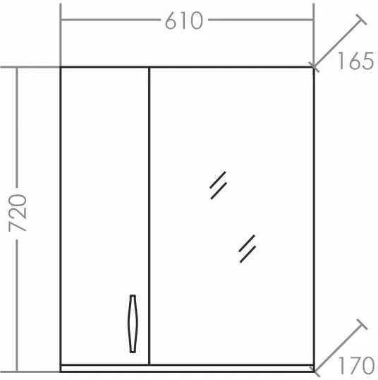 Комплект мебели Санта Верона 60 белый - 10
