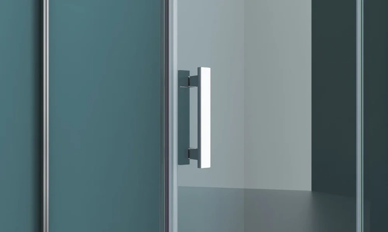 Душевая дверь BelBagno Kraft 90 профиль хром  KRAFT-60/30-C-Cr-R - 3