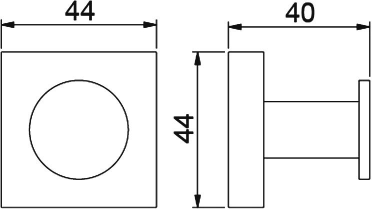 Крючок Timo Selene 12011/03 - 2