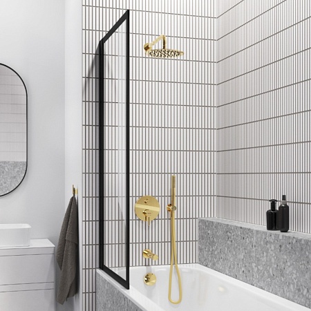 Душевая система Excellent Pi золотая AREX.SET.1247GL - 1