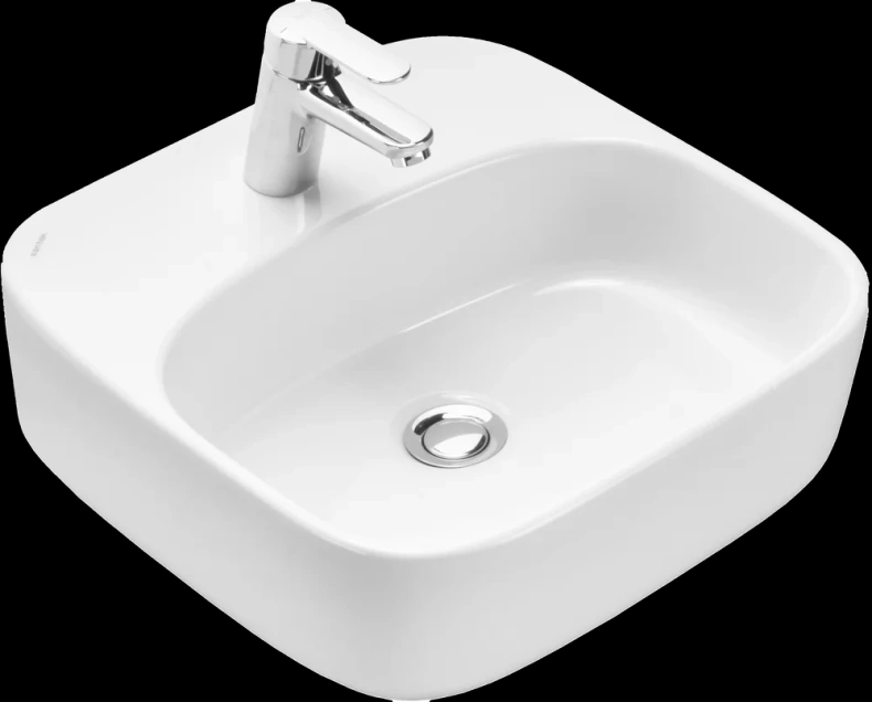 Тумба с раковиной Aquaton Марбл 80 белый-серый 1A2762K0MH4C0 - 5