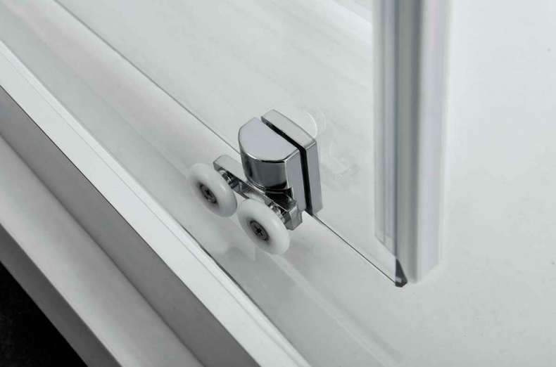 Душевая дверь в нишу Vincea Alpha VDS-3AL130CL 130 см, стекло прозрачное, хром - 3