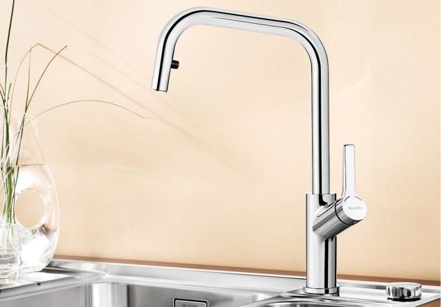Смеситель для кухонной мойки Blanco Jurena хром  520765 - 1