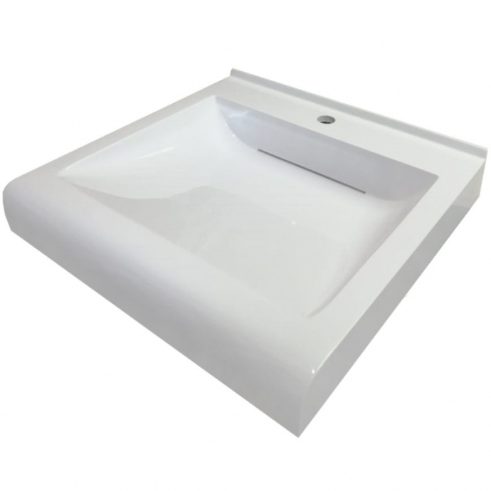 Раковина над стиральной машиной Stella Polar Футур 58х59 белая SP-00000464 - 0