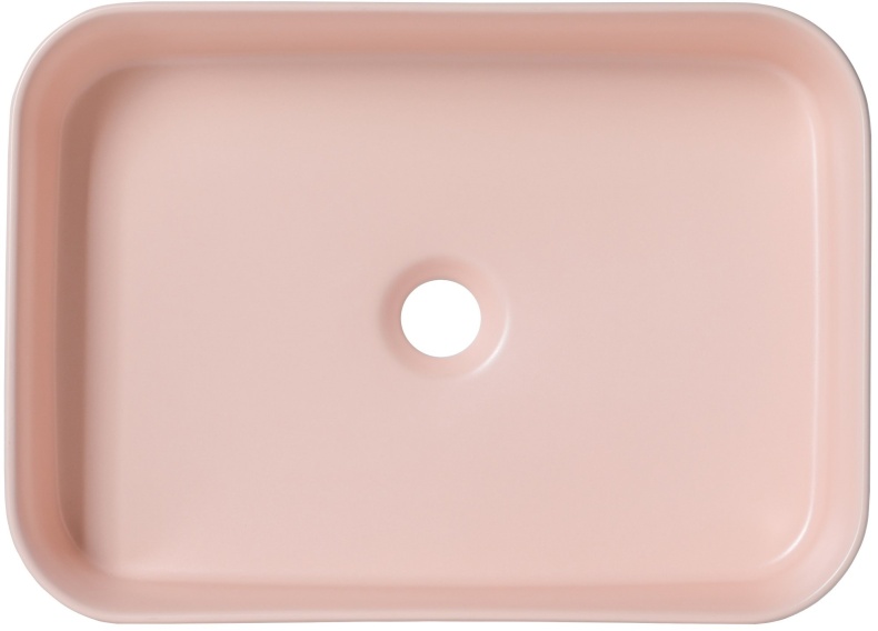 Раковина Allen Brau Fantasy Quad 50x36, розовая 4.11021.SM - 2