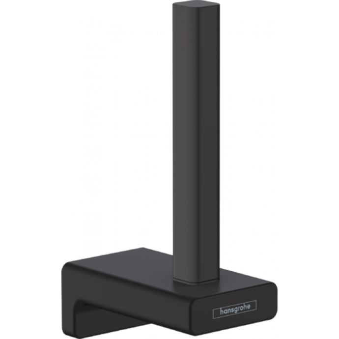 Держатель запасного рулона туалетной бумаги AddStoris Hansgrohe 41756670, матовый черный - 0