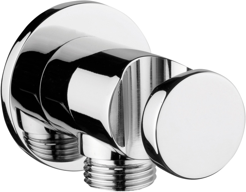 Шланговое подключение Webert Comfort AC0478015 с держателем для душа, хром - 0