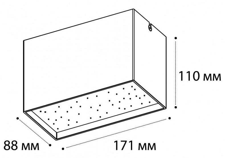 Накладной светильник Italline DL 3029 DL 3029 black 3000K - 1