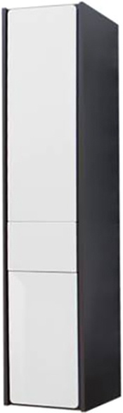 Шкаф-пенал Roca Ronda белый глянец, антрацит, L ZRU9302966 - 5