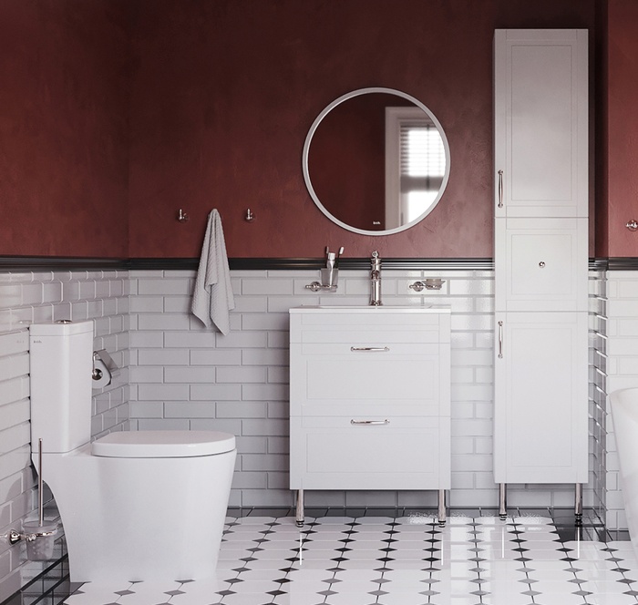 Тумба для комплекта IDDIS Oxford 60, белая OXF60W0i95 - 2