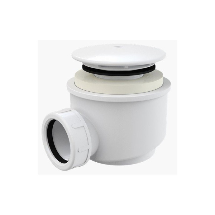 Сифон для душевого поддона, белый A47B D-50 A47B-50 - 0