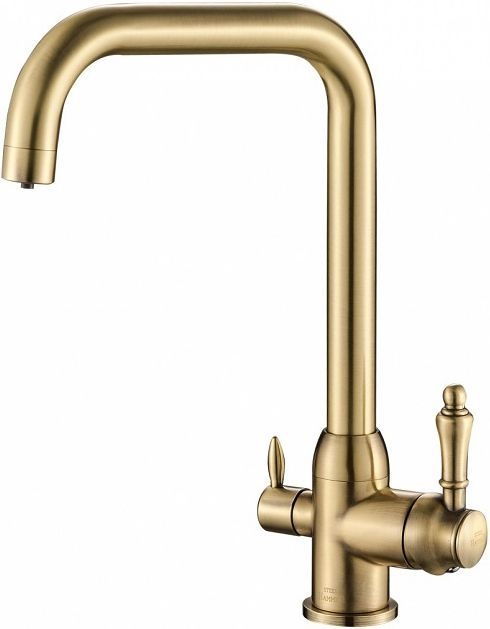 Смеситель Steel Hammer SH 725 BRONZE для кухонной мойки - 0