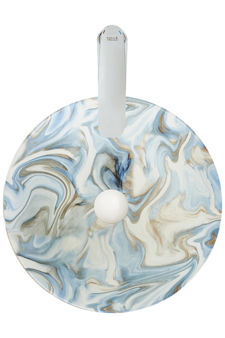 Раковина накладная Weltwasser WW ELBACH 3003 M814 40 голубой - серый  10000004553 - 1