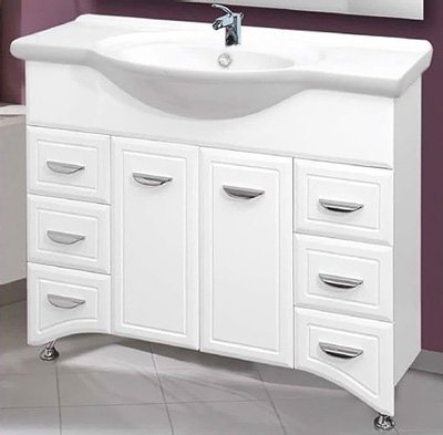 Тумба для комплекта Misty Дрея 105 6 ящиков Э-Дре01105-016Я - 0