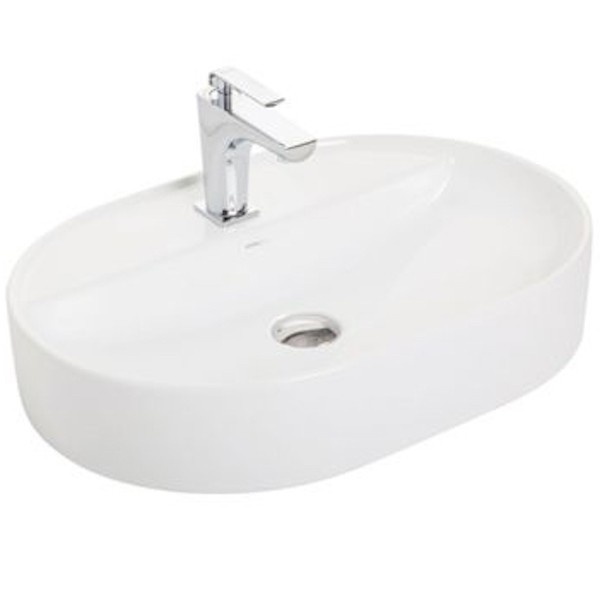 Раковина накладная Gural Vit Nova 60х43 белая NO19MUL01 - 0