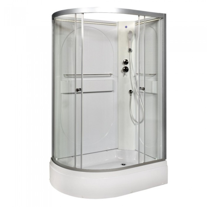 Душевая кабина DETO L 120х80 с подсветкой  L520RNLED - 1