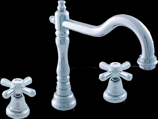 Смеситель для раковины Rav Slezak Morava retro хром MK132.5 - 0