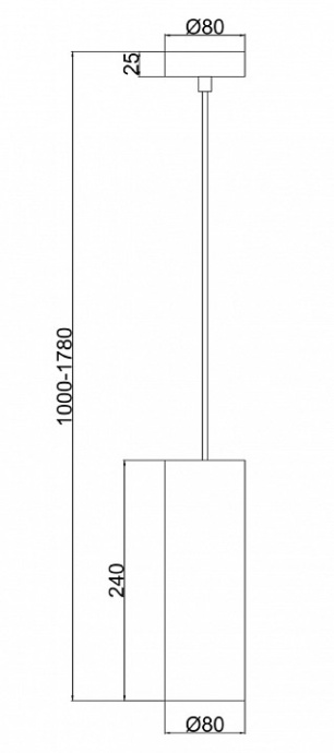 Подвесной светильник Maytoni Gioia P011PL-01CH - 2