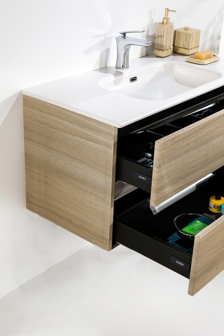 Тумба под раковину Armadi Art Vallessi 80 светлое дерево  837-080-L - 6