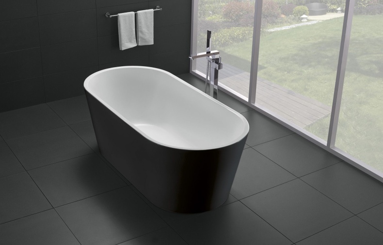 Акриловая ванна BelBagno BB71-1700-NERO - 1