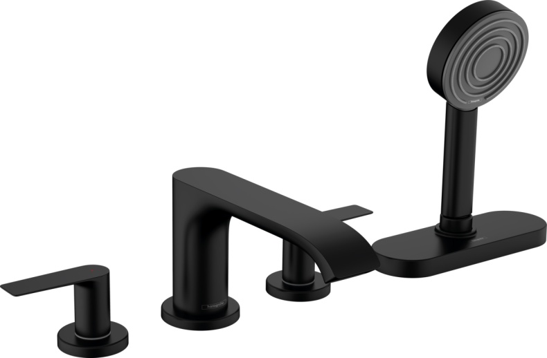 Смеситель Hansgrohe Vivenis  черный матовый 75444670 - 0