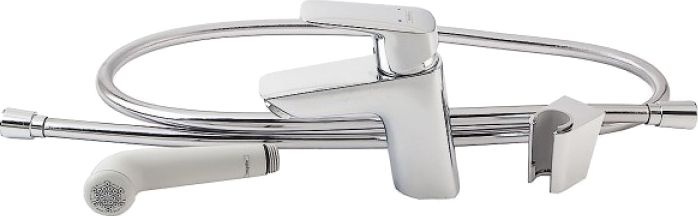 Смеситель Hansgrohe Logis 71290000 для раковины с гигиеническим душем - 5