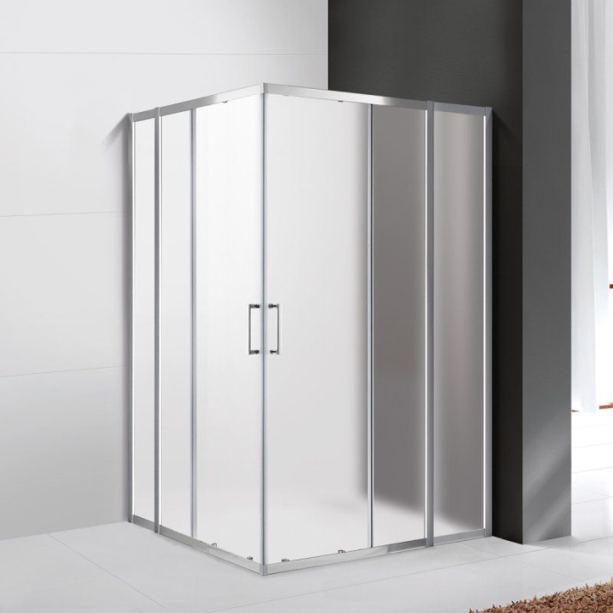 Душевой уголок Cezares Molveno AH 22 110/100 P Cr MOLVENO-AH-22-110/100-P-Cr - 0